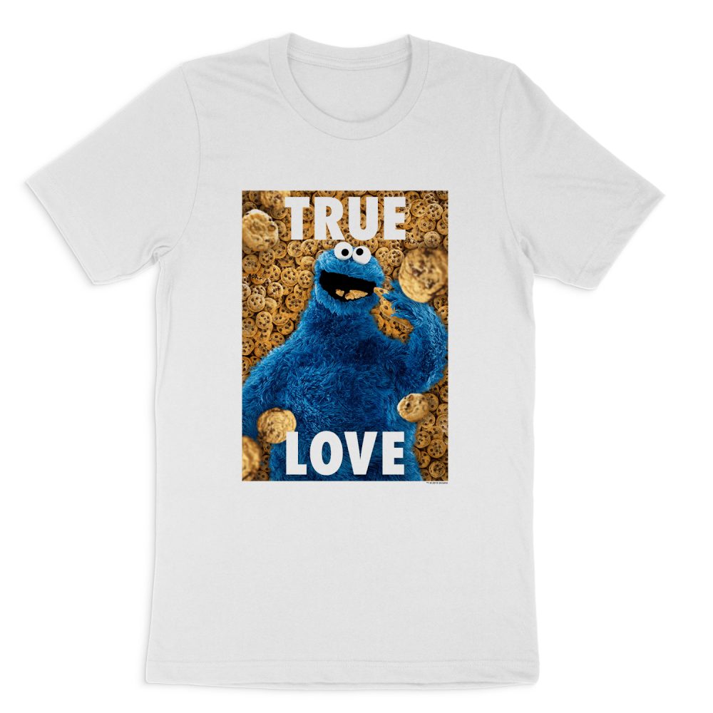 SESAME STREET BEAUTIFUL COOKIES SHORT SLEEVE T-SHIRT