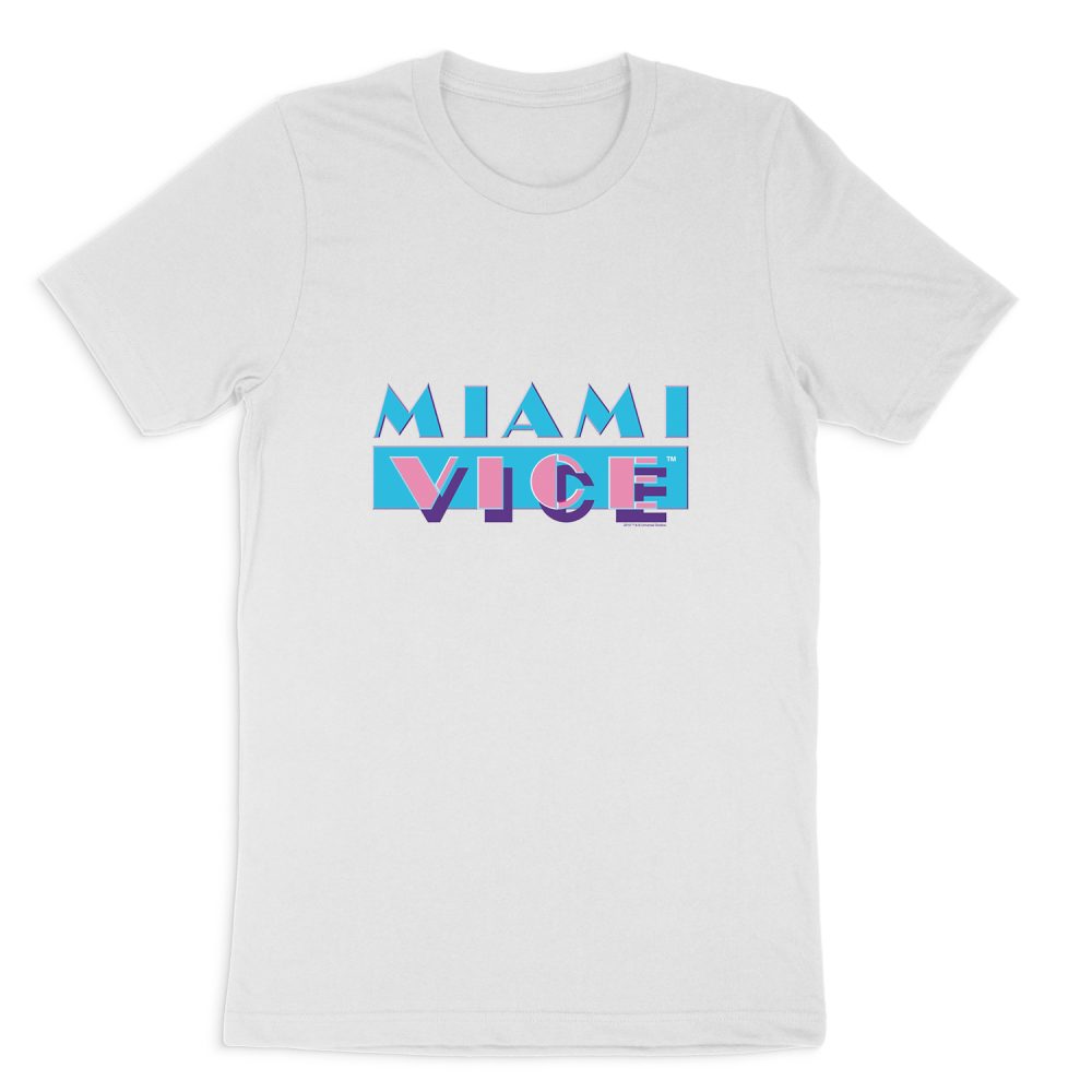MIAMI VICE LOGO SHORT SLEEVE T-SHIRT