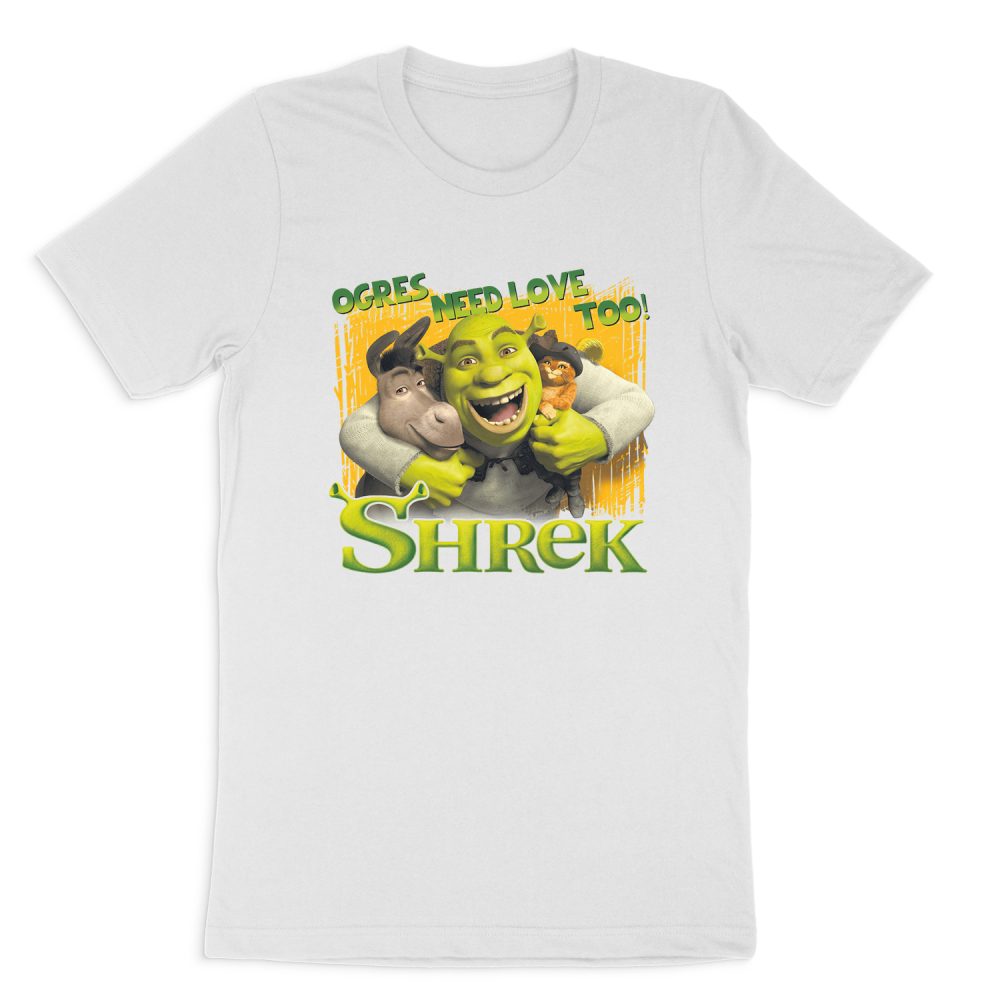 SHREK OGRES NEED LOVE SHORT SLEEVE T-SHIRT