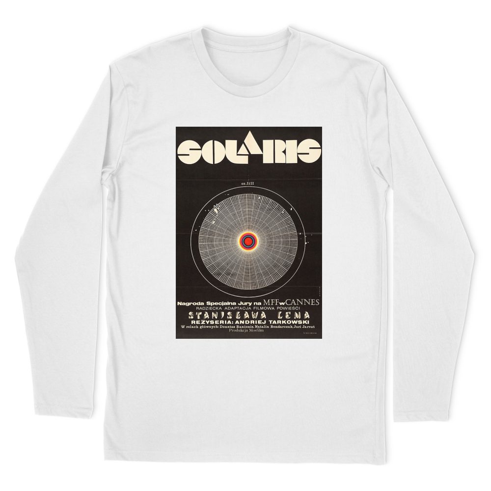 ANDREI  TARKOVSKY SOLARIS POSTER LONG SLEEVE T-SHIRT