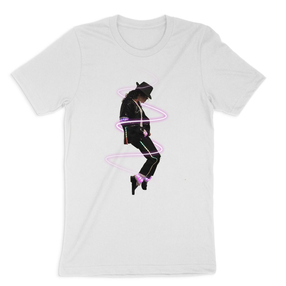 MICHAEL JACKSON DANCE LOGO SHORT SLEEVE T-SHIRT