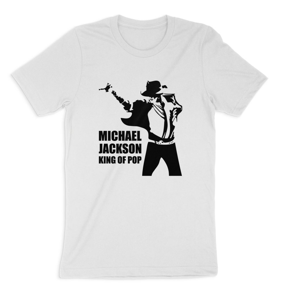 KING OF POP MICHAEL JACKSON SHORT SLEEVE T-SHIRT