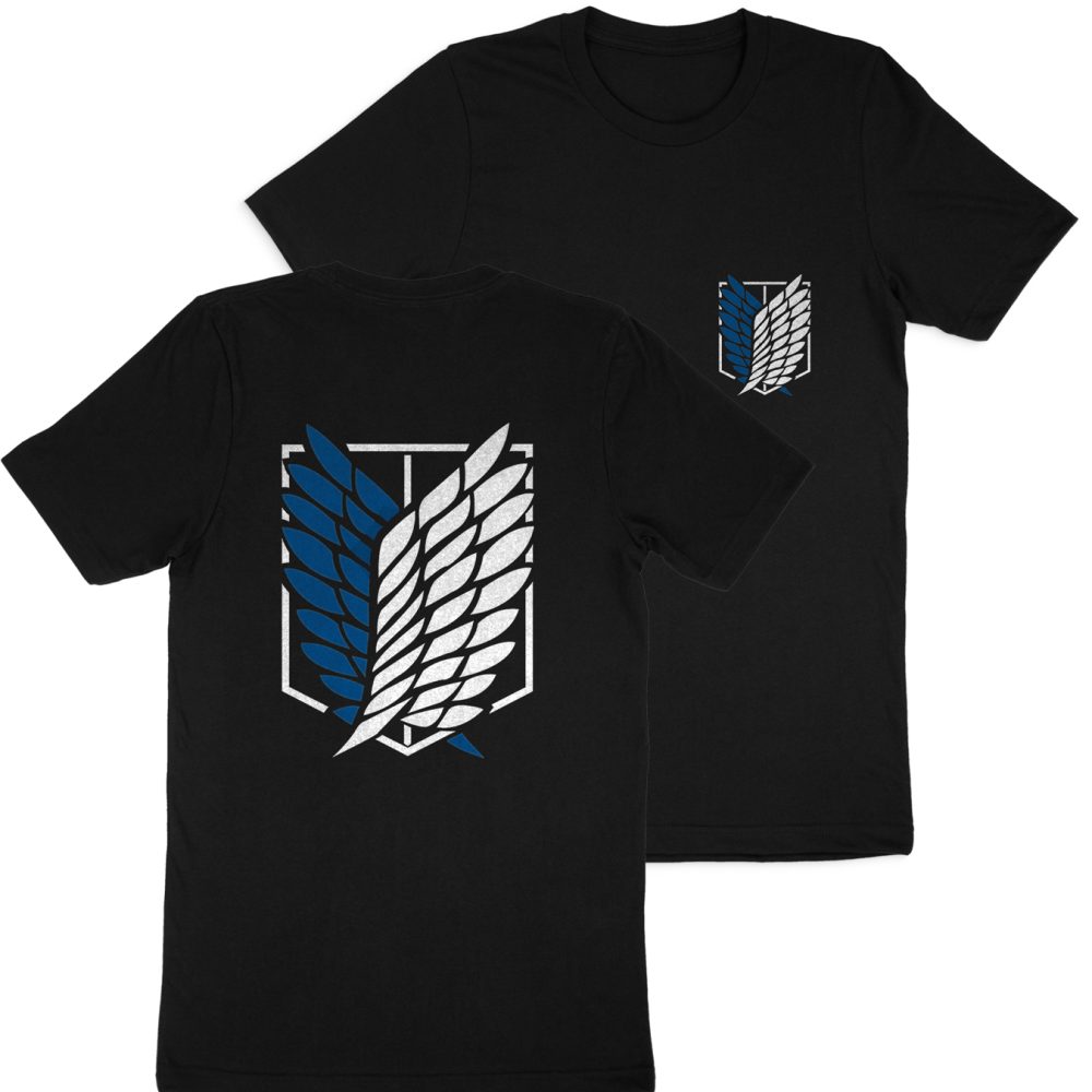 ATTACK ON TITAN LOGO SHORT SLEEVE T-SHIRT