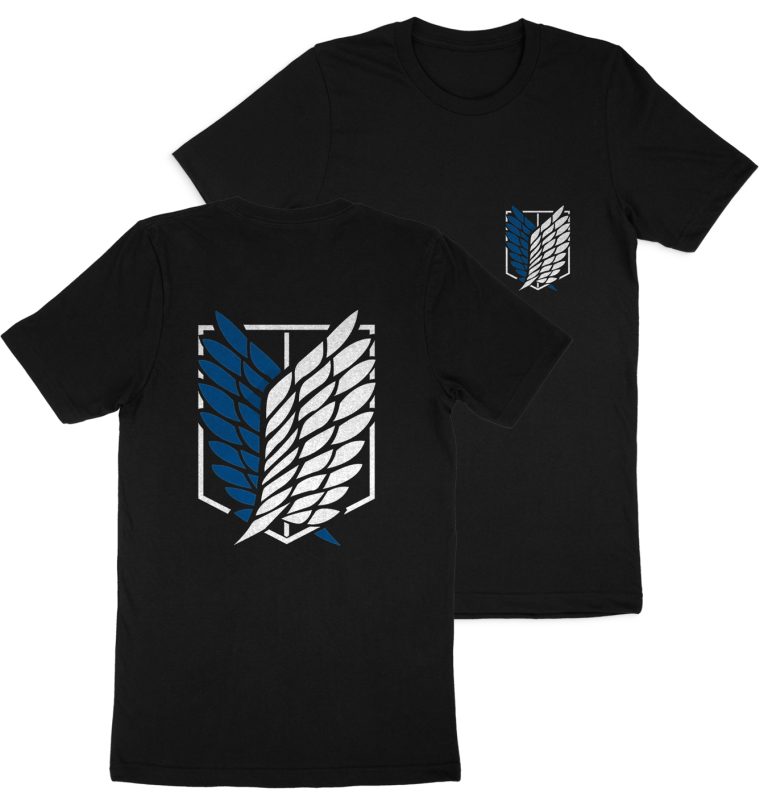 ATTACK ON TITAN LOGO SHORT SLEEVE T-SHIRT