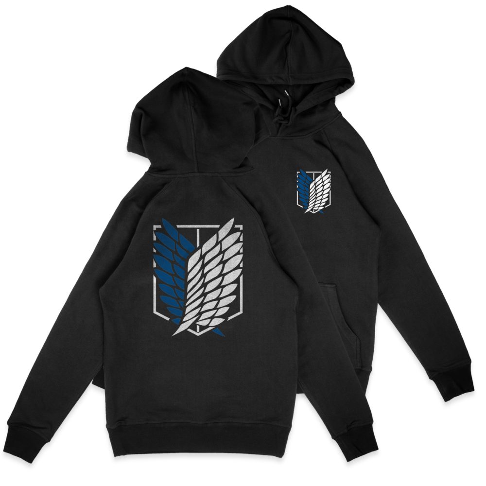 ATTACK ON TITAN LOGO HOODIE