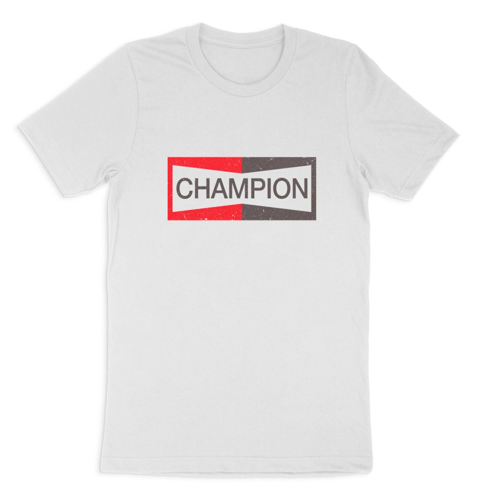 CHAMPION SHIRT CLIFF BOOTH SHORT SLEEVE T-SHIRT