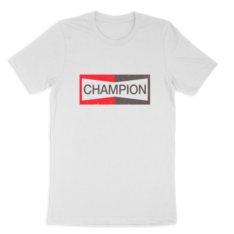CHAMPION SHIRT CLIFF BOOTH SHORT SLEEVE T-SHIRT