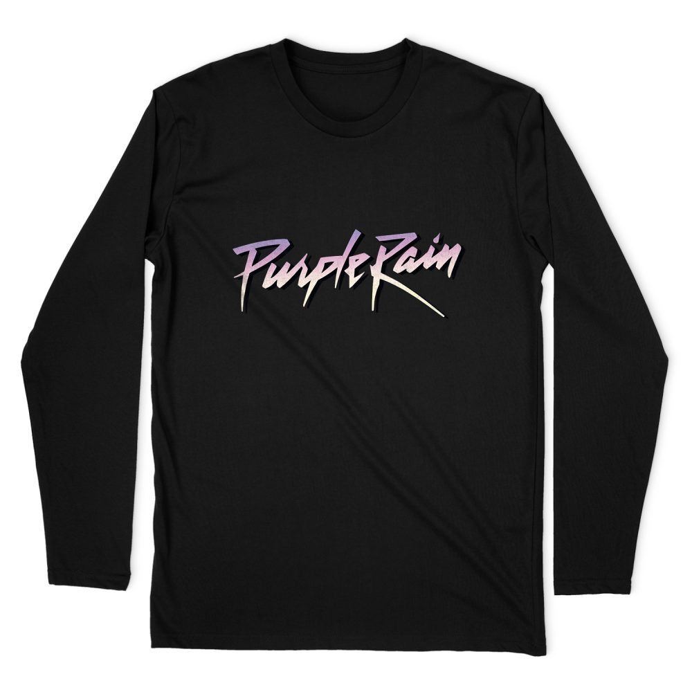 PURPLE RAIN LONG SLEEVE T-SHIRT