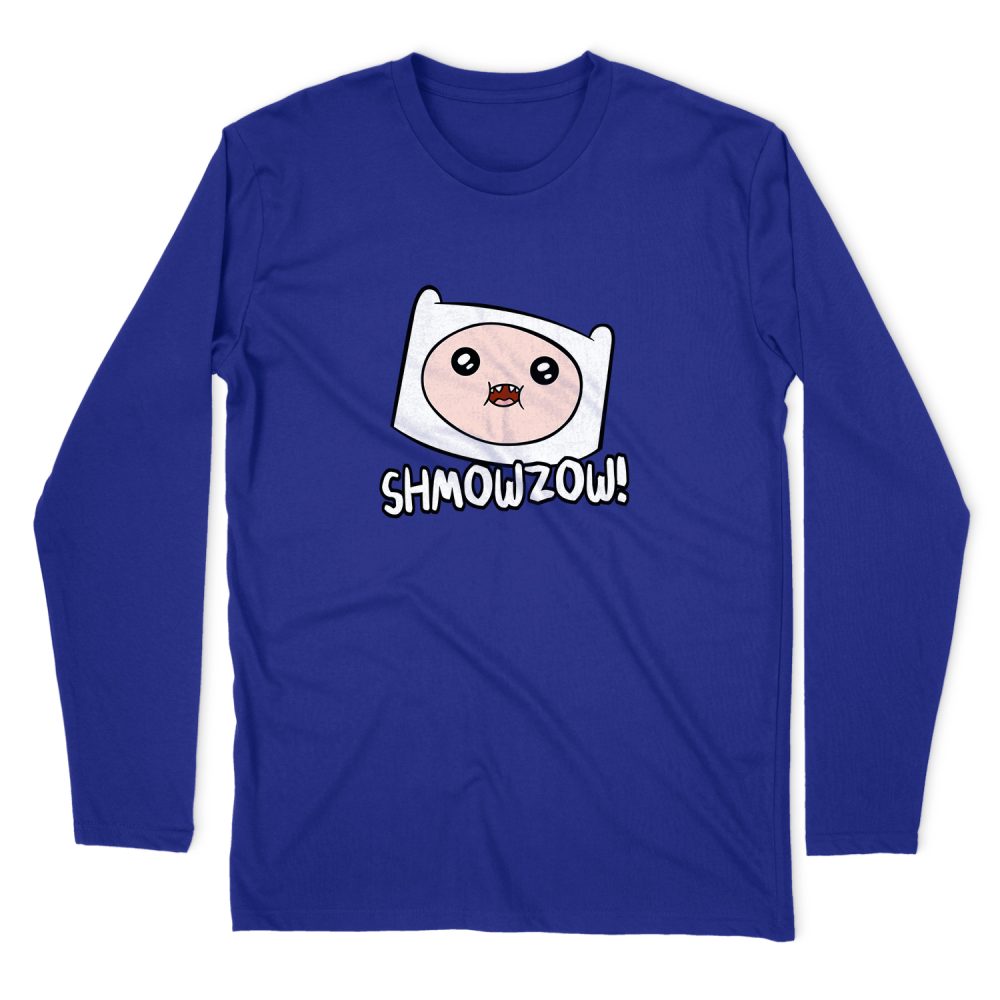 ADVENTURE TIME SHMOWZOW LONG SLEEVE T-SHIRT