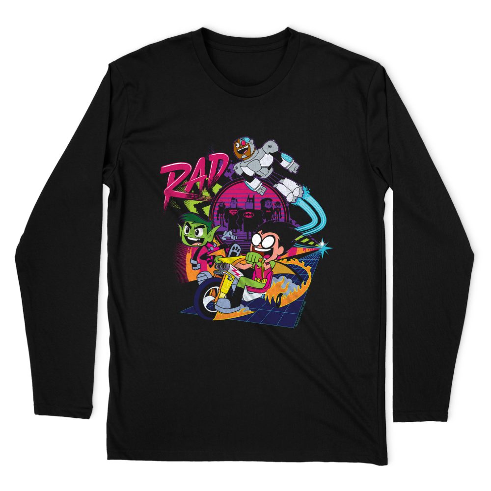 TEEN TITANS GO RAD LONG SLEEVE T-SHIRT