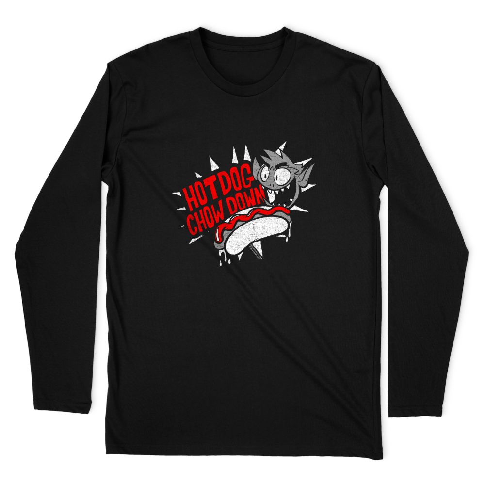 TEEN TITANS GO HOT DOG LONG SLEEVE T-SHIRT