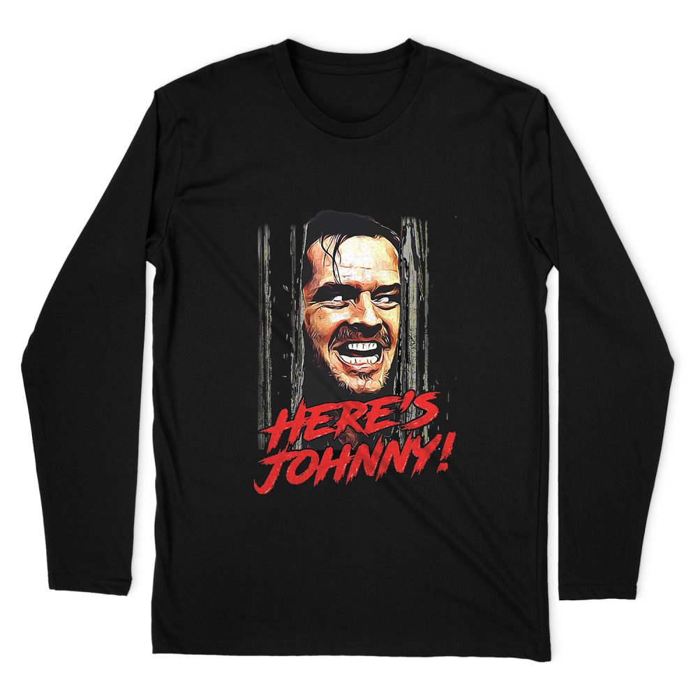 HERE'S JOHNNY LONG SLEEVE T-SHIRT