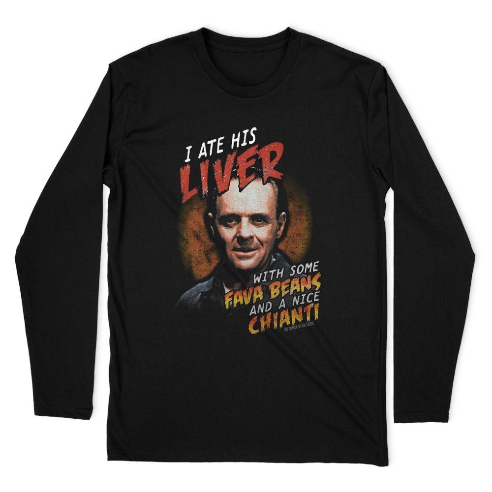 I ATE HIS LIVER LONG SLEEVE T-SHIRT