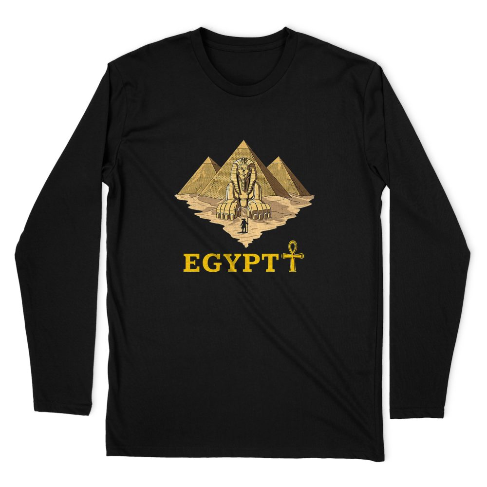 EGYPT PYRAMIDS SPHINX LONG SLEEVE T-SHIRT