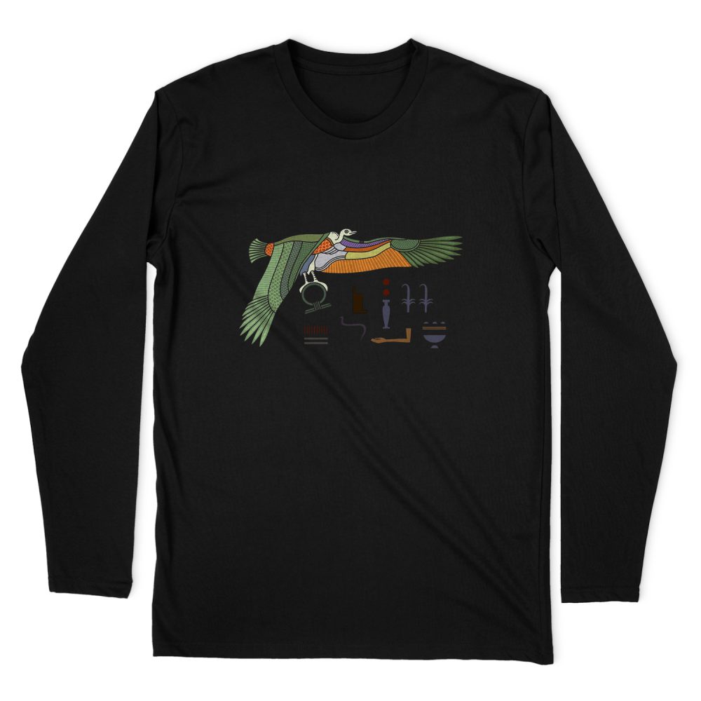 NEKHBET VULTURE GODDES LONG SLEEVE T-SHIRT