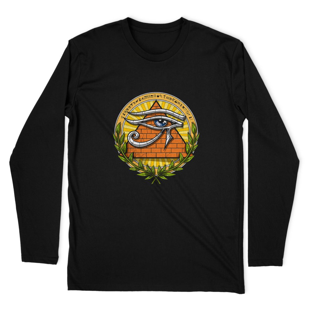 EGYPTIAN EYE OF HORUS LONG SLEEVE T-SHIRT