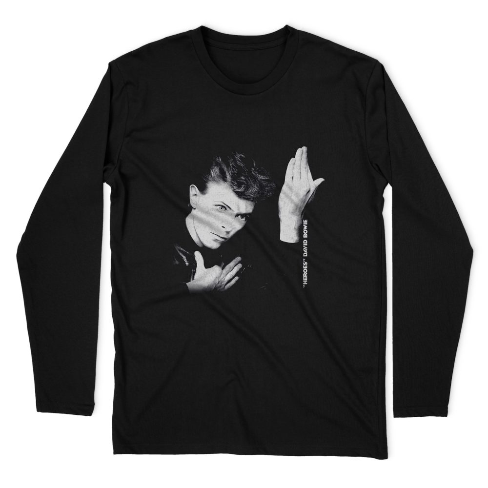 DAVID BOWIE LONG SLEEVE T-SHIRT