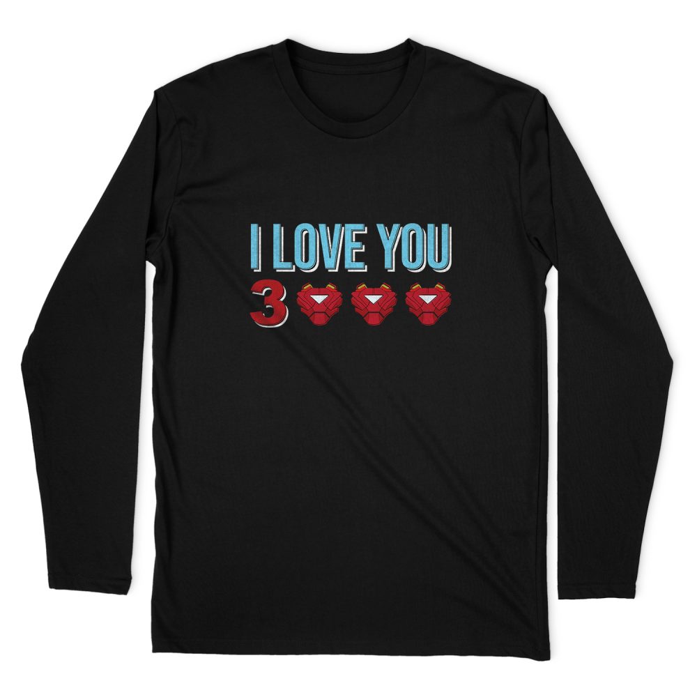 I LOVE YOU 3000 LONG SLEEVE T-SHIRT