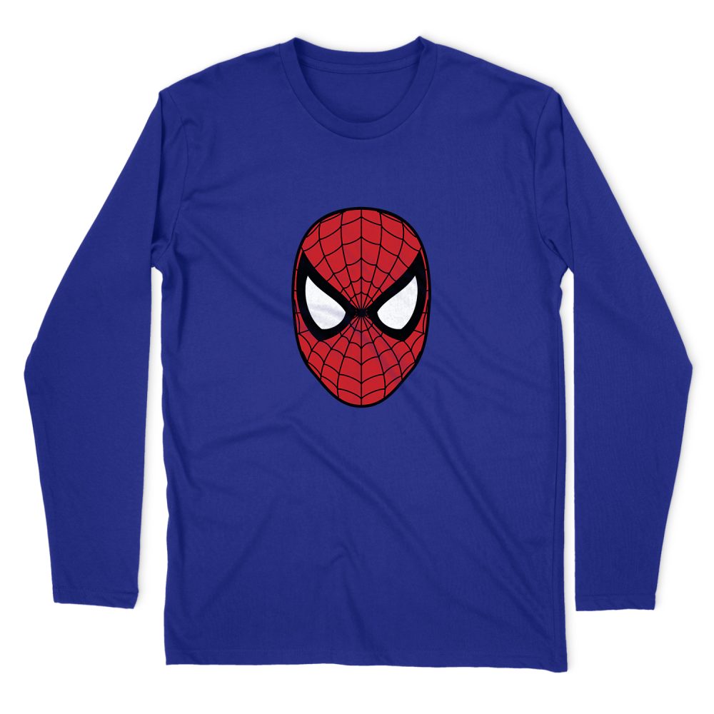 FACE LOGO SPIDER-MAN LONG SLEEVE T-SHIRT