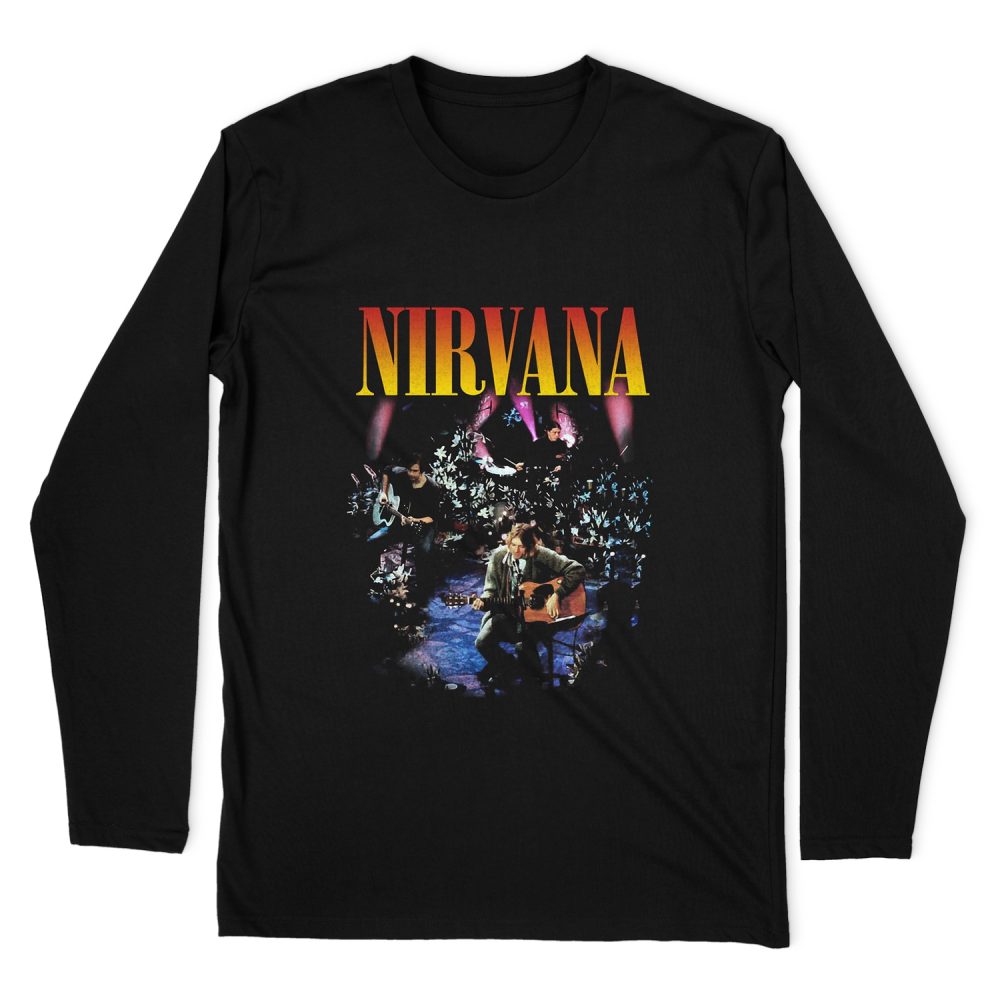NIRVANA LONG SLEEVE T-SHIRT