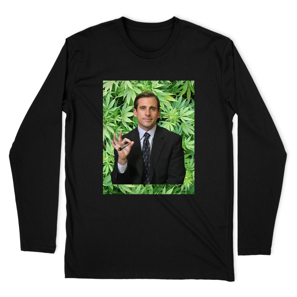 MICHAEL SCOTT WEED LONG SLEEVE T-SHIRT