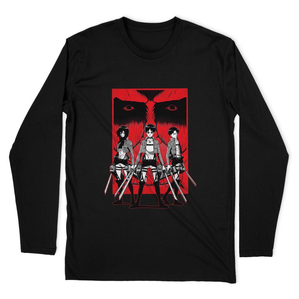 ATTACK ON TITAN LONG SLEEVE T-SHIRT