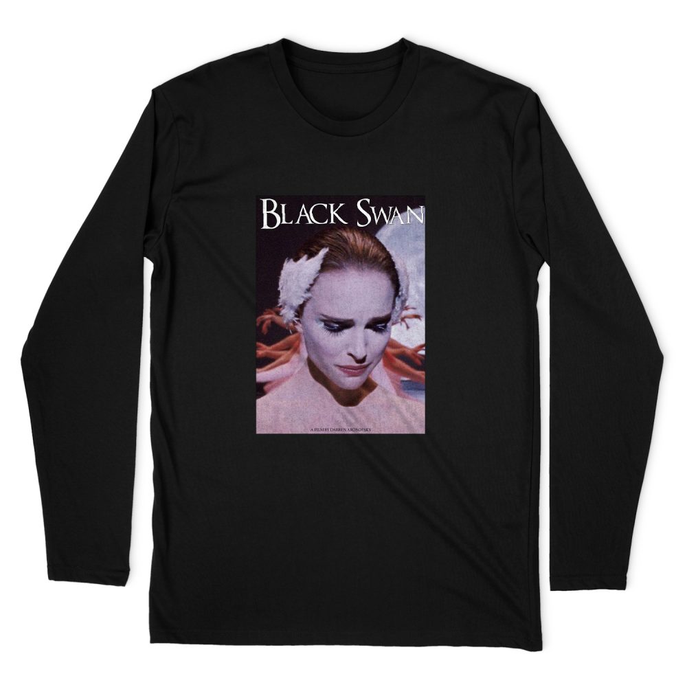 BLACK SWAN POSTER LONG SLEEVE T-SHIRT