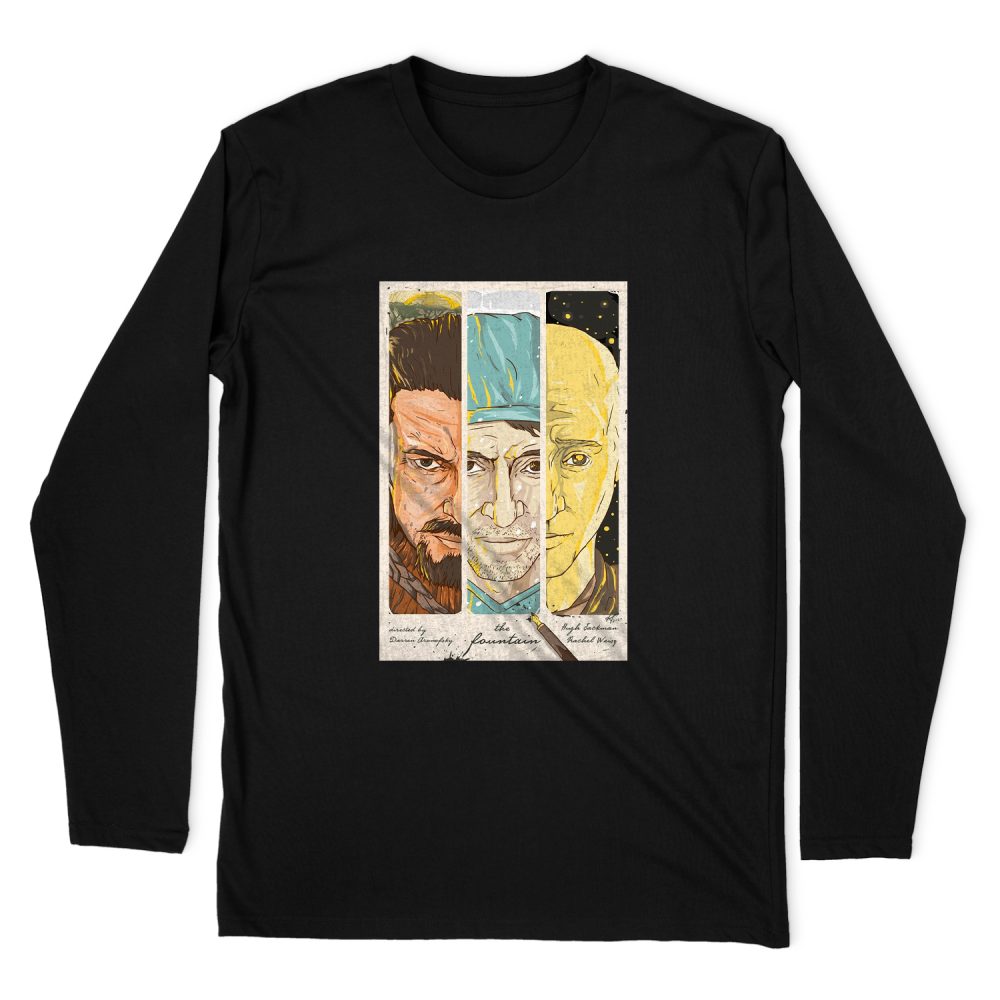 THE FOUNTAIN 3 DIMENSIONS LONG SLEEVE T-SHIRT