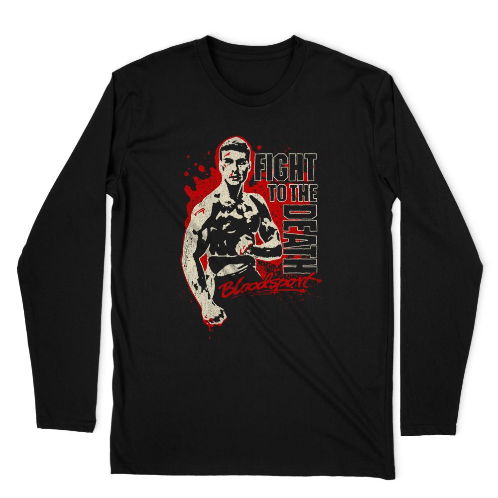 BLOODSPORT TO THE DEATH LONG SLEEVE T-SHIRT