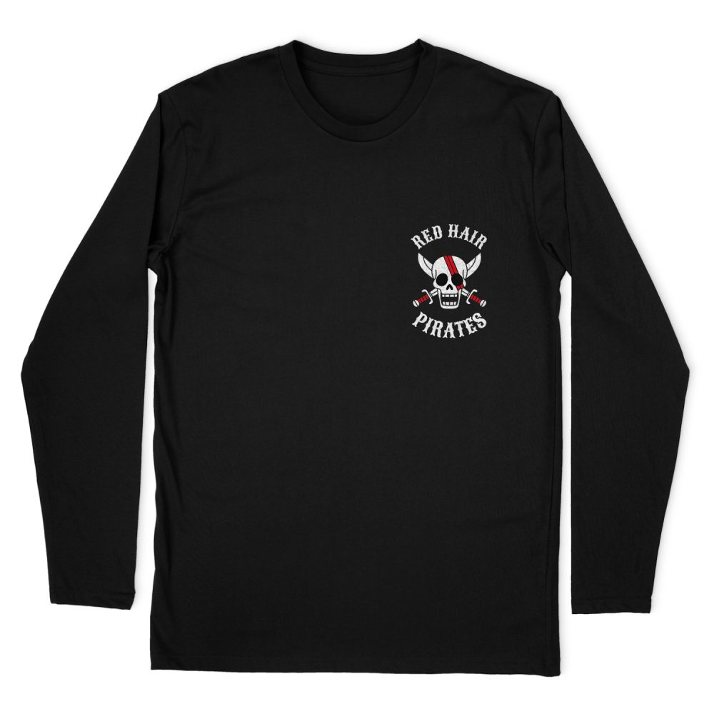 RED HAIR PIRATES LONG SLEEVE T-SHIRT
