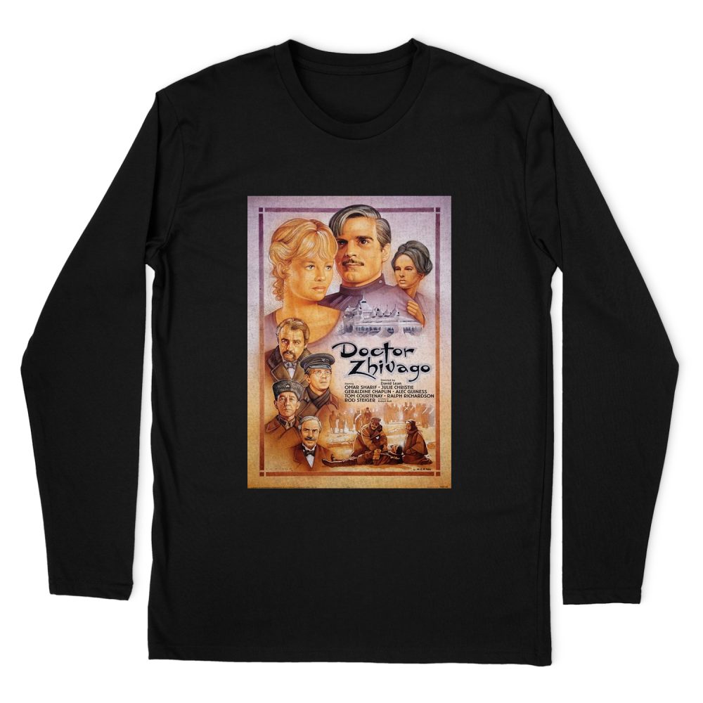 OMER SHERIF - DOCTOR ZHIVAGO POSTER LONG SLEEVE T-SHIRT