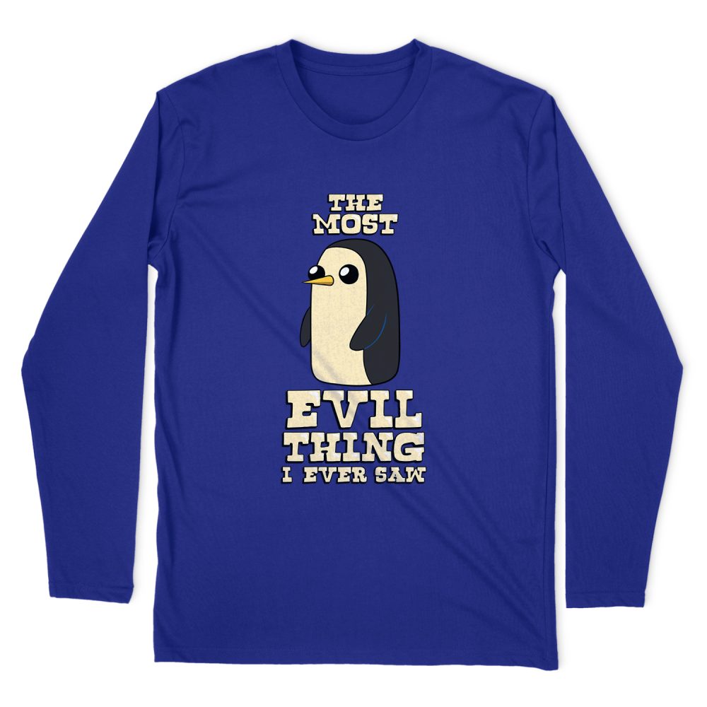 ADVENTURE TIME EVIL THING JUNIORS LONG SLEEVE T-SHIRT