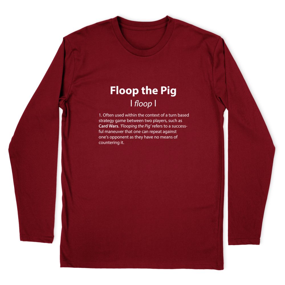 ADVENTURE TIME FLOOP THE PIG LONG SLEEVE T-SHIRT