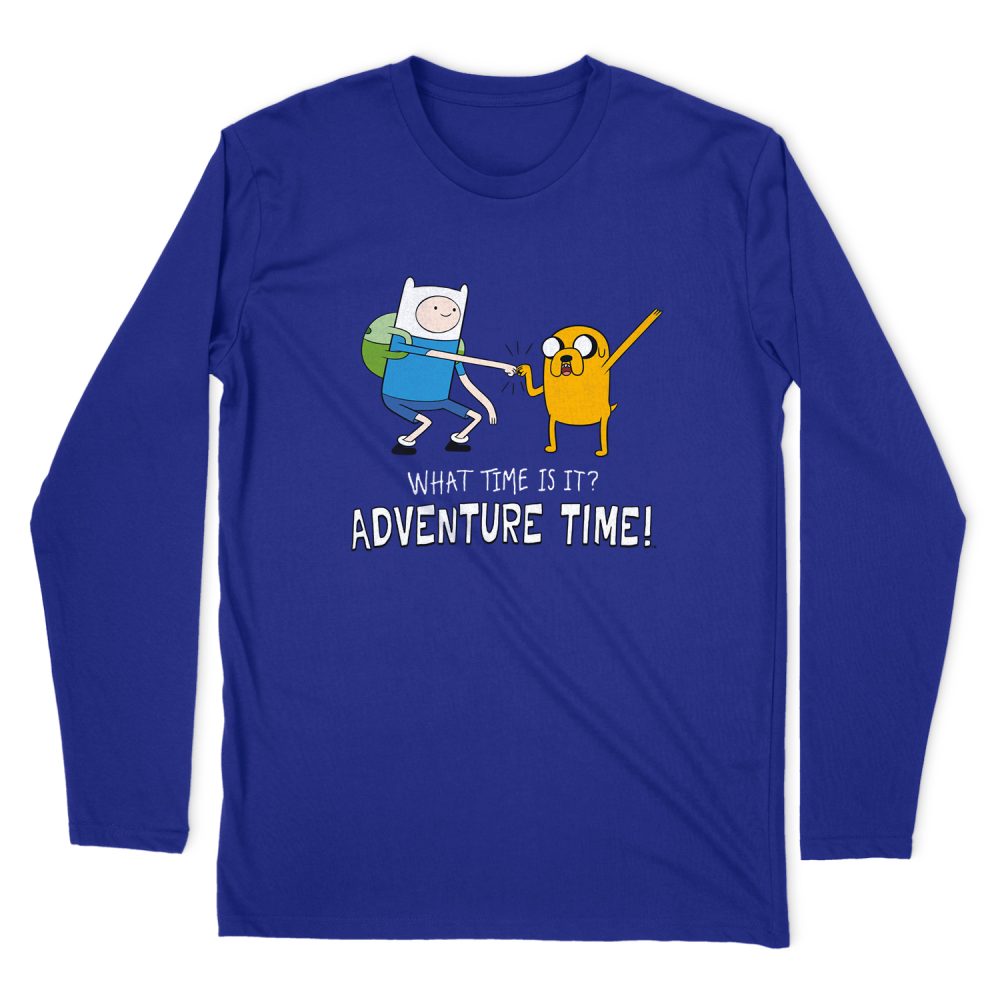 ADVENTURE TIME FIST BUMP LONG SLEEVE T-SHIRT