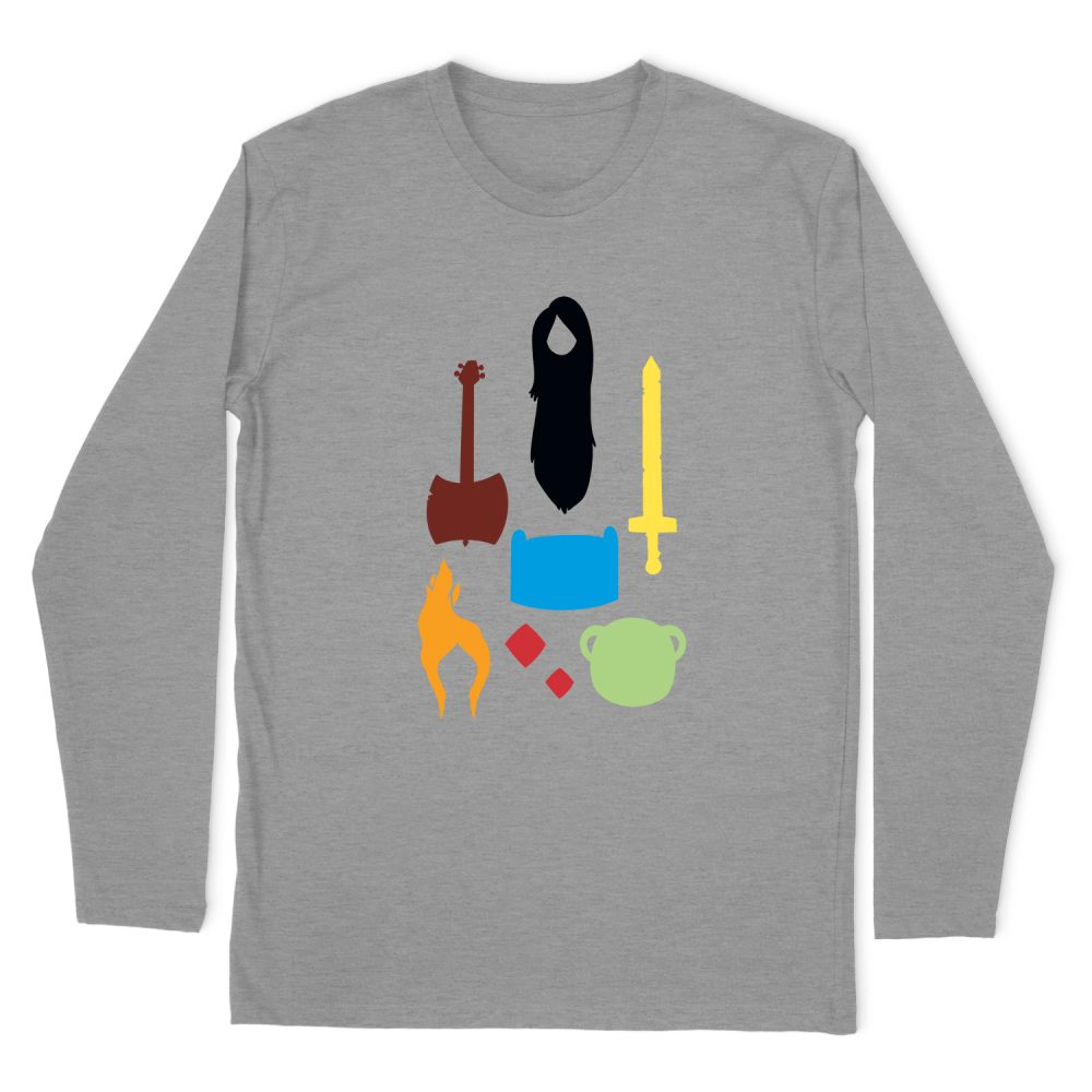 ADVENTURE TIME ICONS JUNIORS LONG SLEEVE T-SHIRT