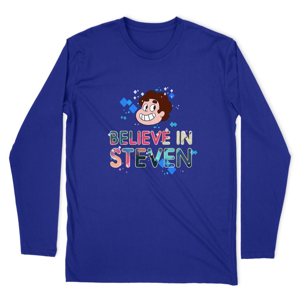 STEVEN UNIVERSE BELIEVE LONG SLEEVE T-SHIRT
