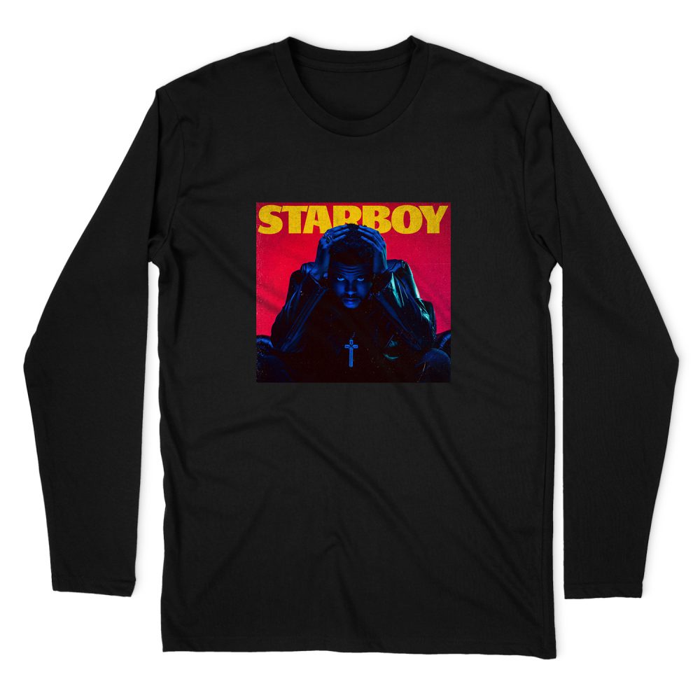 THE WEEKND - STARBOY LONG SLEEVE T-SHIRT