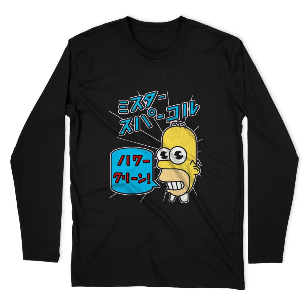 SPARKLE SIMPSONS LONG SLEEVE T-SHIRT