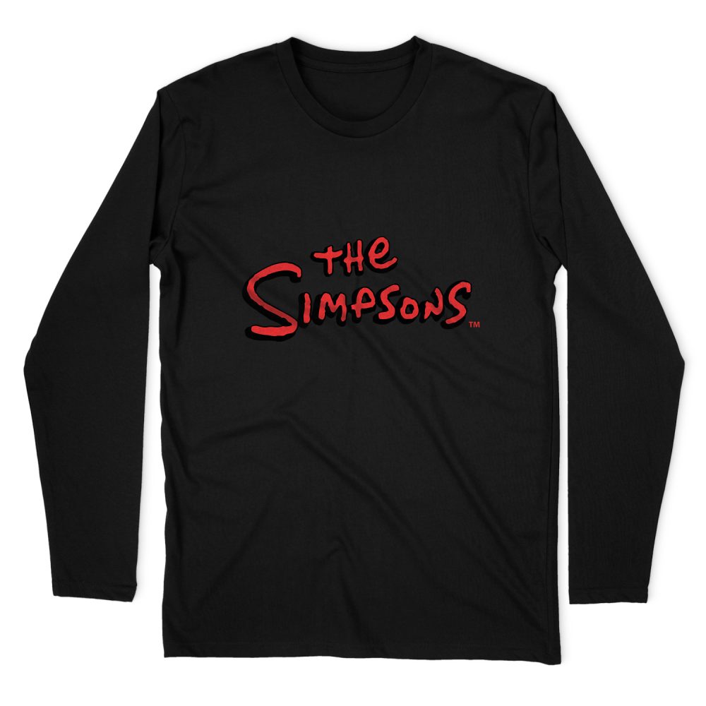 THE SIMPSONS LOGO #2 LONG SLEEVE T-SHIRT