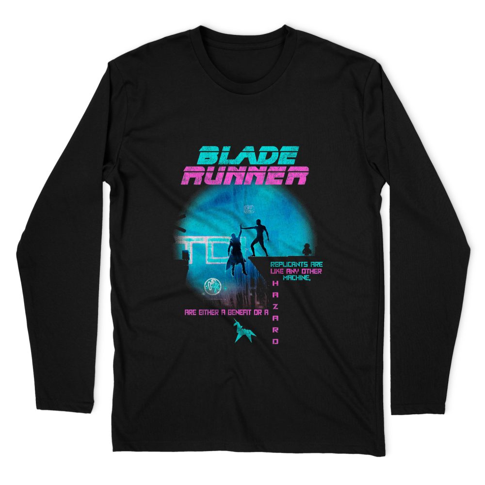 BLADE RUNNER 80S CULT MOVIE LONG SLEEVE T-SHIRT