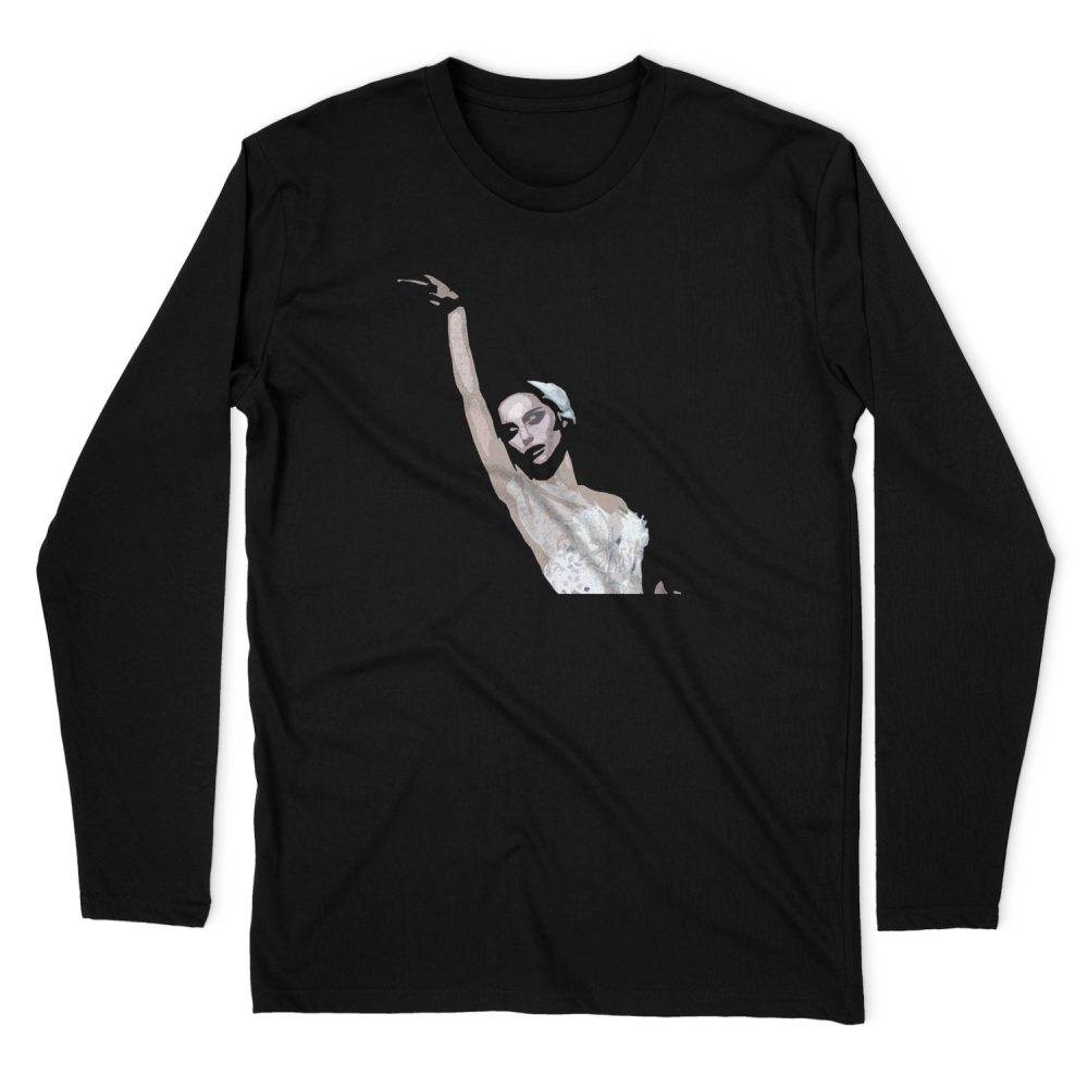 NINA - THE BLACK SWAN LONG SLEEVE T-SHIRT