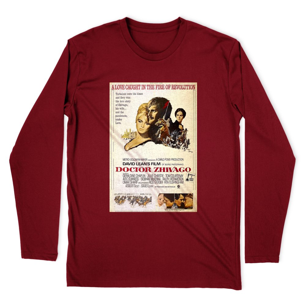 OMER SHERIF - DOCTOR ZHIVAGO POSTER CLASSIC LONG SLEEVE T-SHIRT