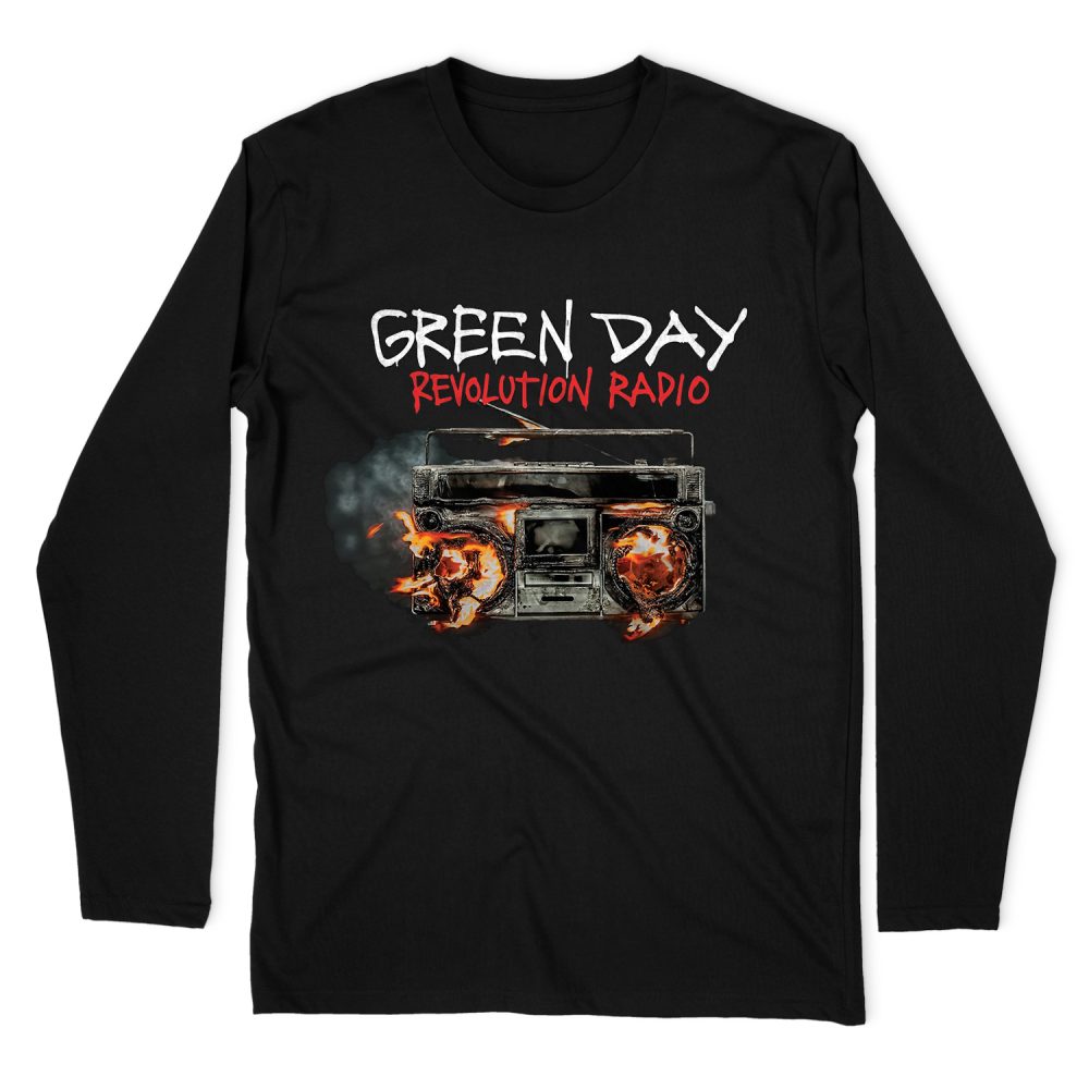 GREEN DAY REVLOUTION RADIO LONG SLEEVE T-SHIRT