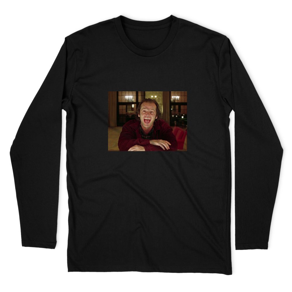 JACK NICHOLSON THE SHINING LONG SLEEVE T-SHIRT