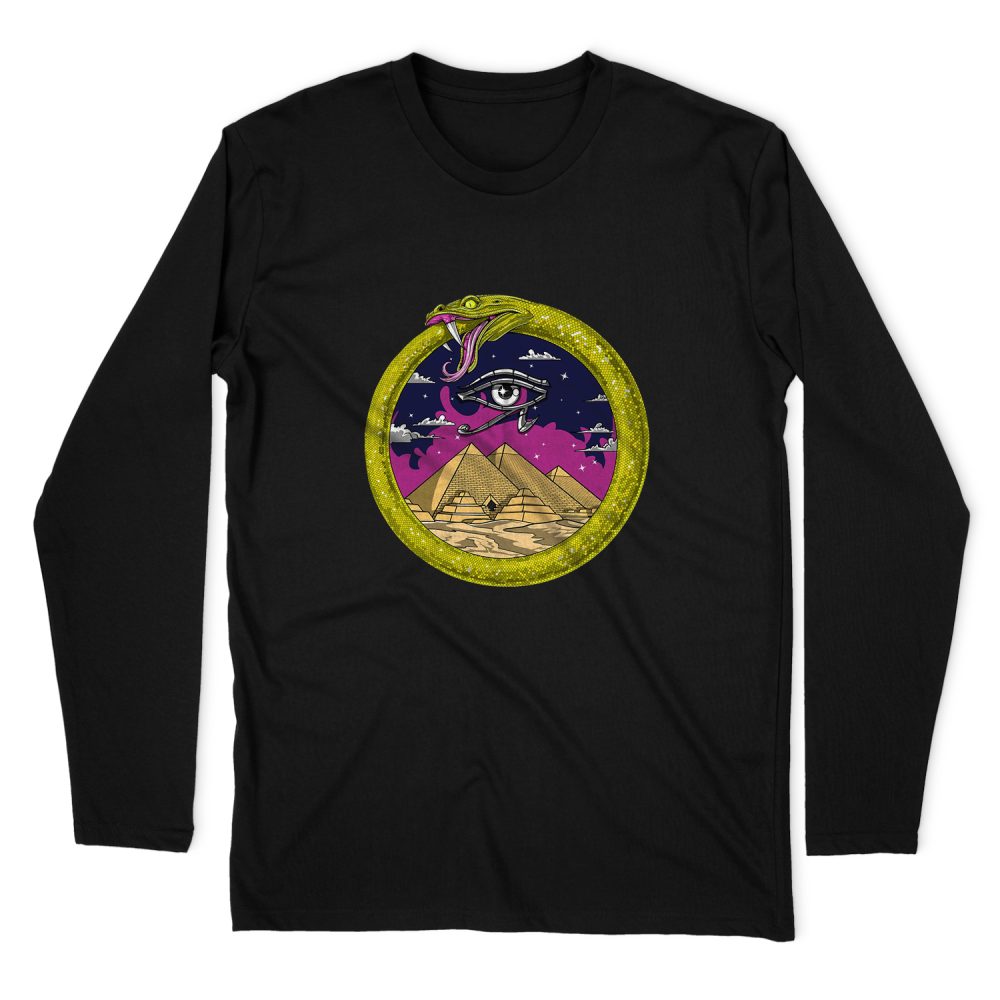 OUROBOROS PYRAMID LONG SLEEVE T-SHIRT