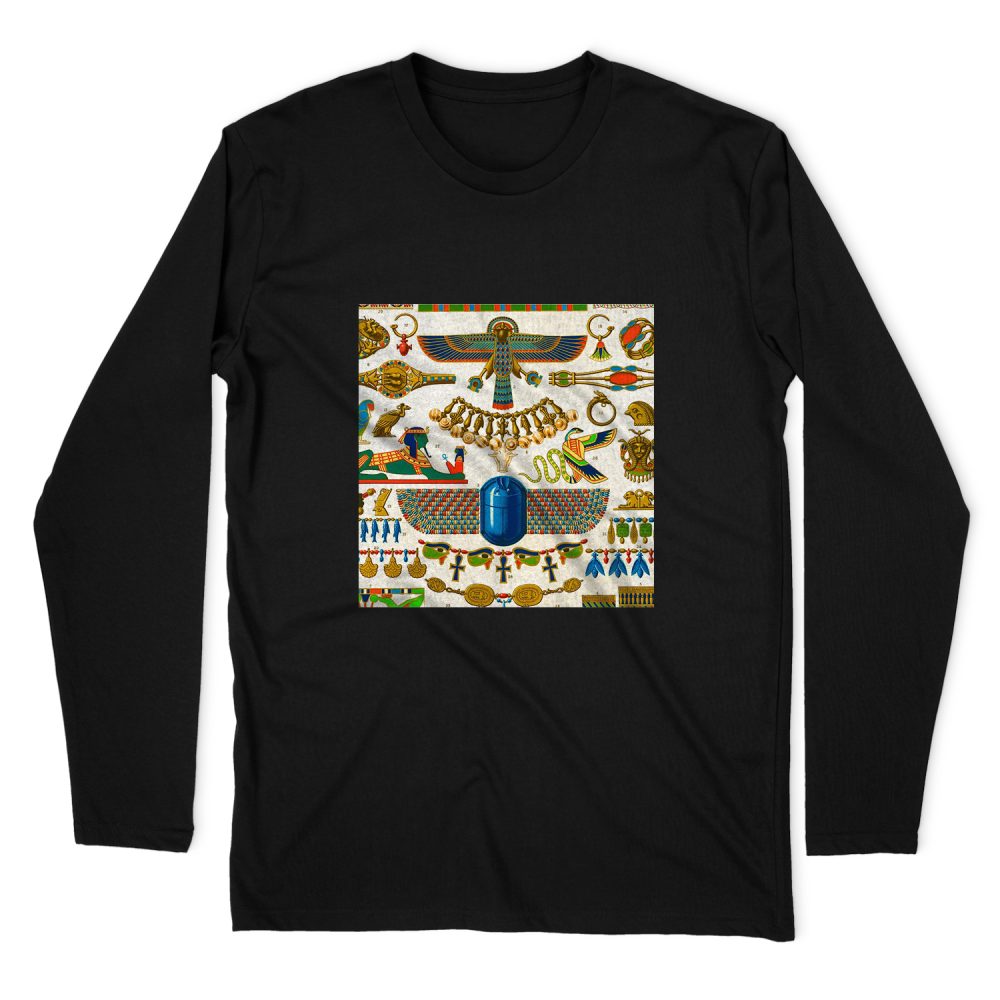 EGYPTIAN AUGUSTE RACINET LONG SLEEVE T-SHIRT