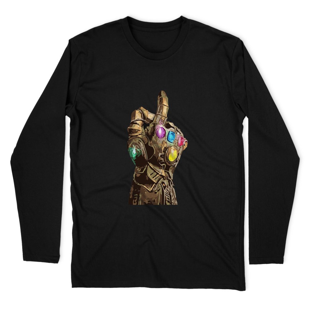 THE INFINITY GAUNTLET LONG SLEEVE T-SHIRT