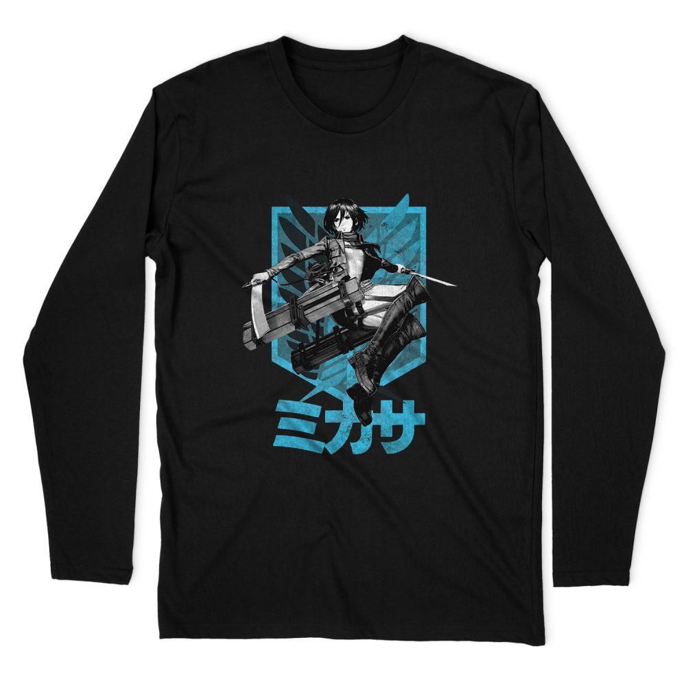 MIKASA ACKERMAN LONG SLEEVE T-SHIRT