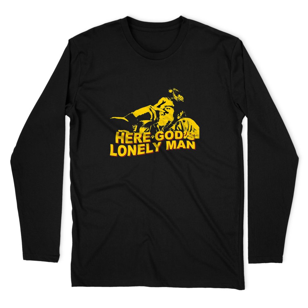 TAXI DRIVER HERE GOD'S LONELY MAN LONG SLEEVE T-SHIRT