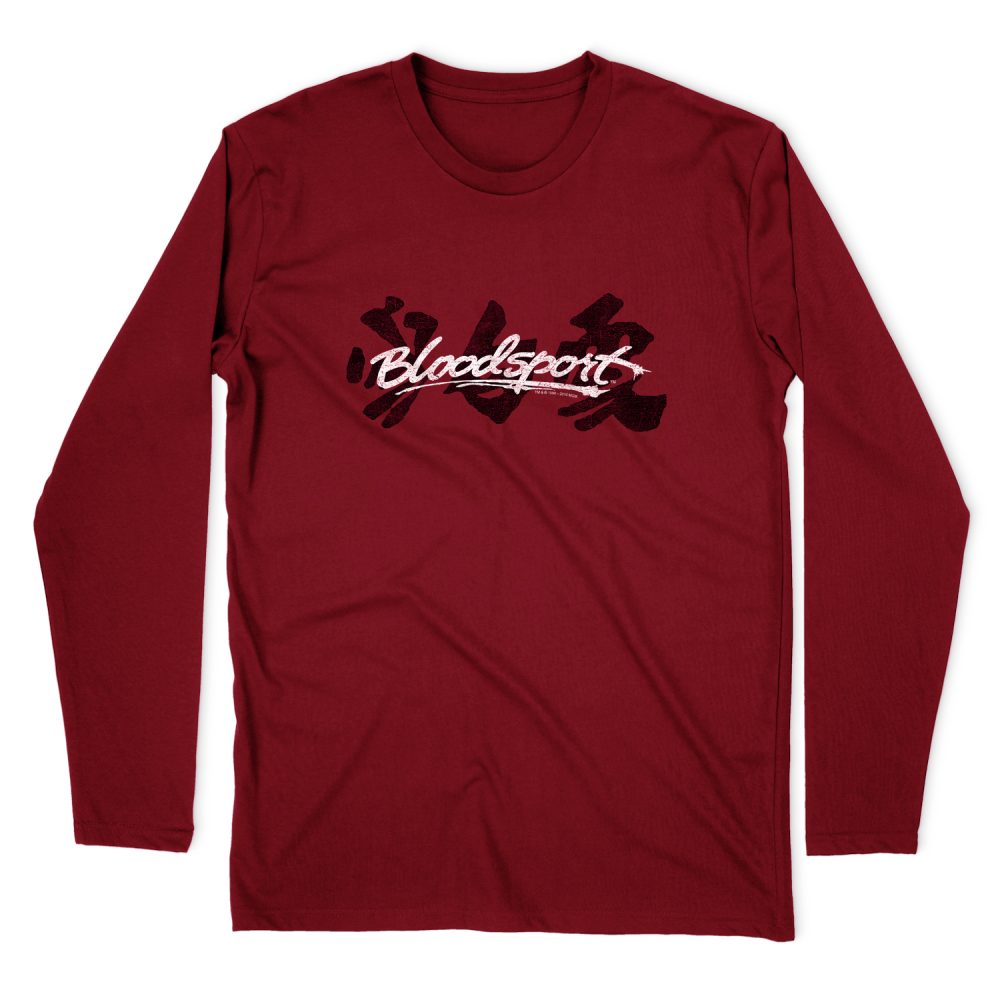 BLOODSPORT KANJI LONG SLEEVE T-SHIRT